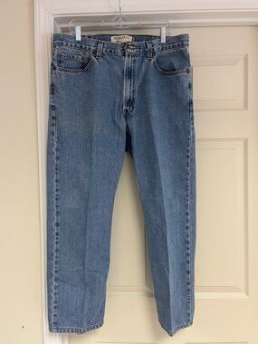 Levi's 505 Straight Men’s Jeans in Light Blue Denim Waist 38. Length 30.